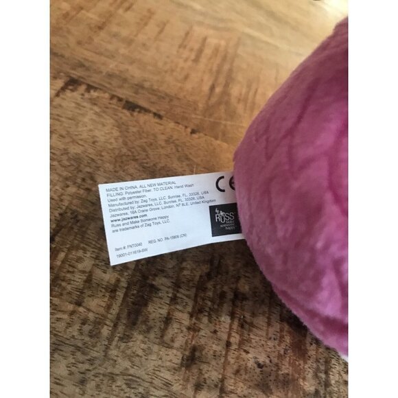 Fortnite Cuddle Team Leader Plush Pink Bear Head Epic Games Russ  Gift Stocking - Picture 5 of 7